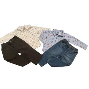 Boys Outfits Size 12M Tahari Little Lad Baby B'gosh Dress Shirt Pants Jeans